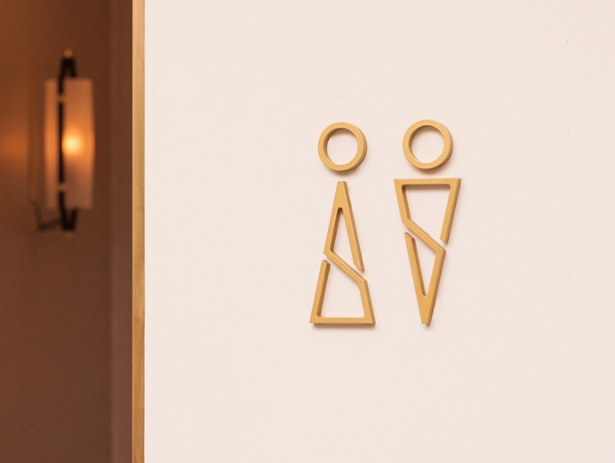 Signage for Sofia Barcelona Hotel