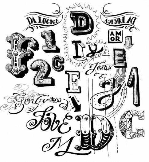 Typography / Hand-lettering // Francisco Martins #type