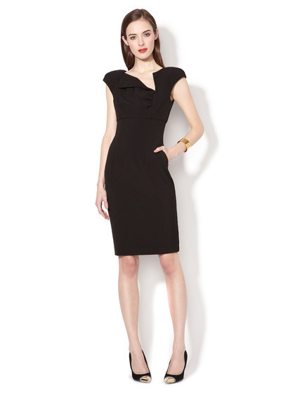 Ava #fashion #sheath #dress #black