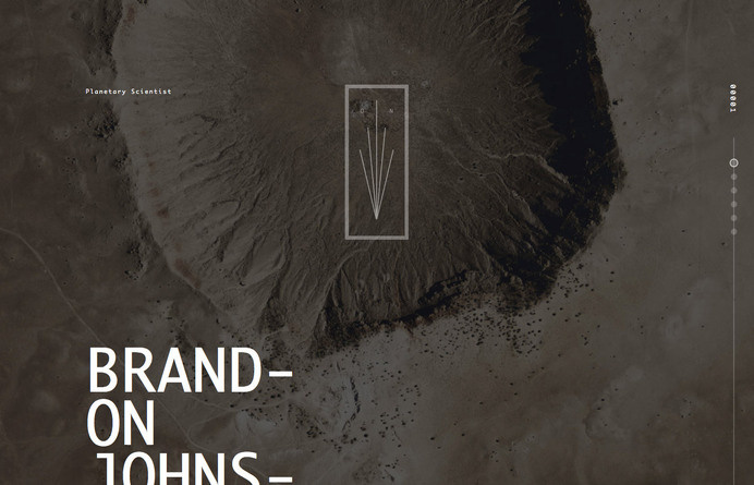 Inspiration N°139 : Brandon Johnson #gallery #inspirations #the #website #minimal #webdesign #web