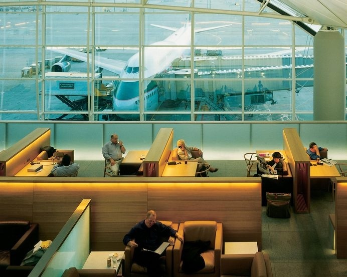 Cathay Pacific Lounges #interior #nacasa #& #photography #john #architecture #minimal #pawson #lounge #partners
