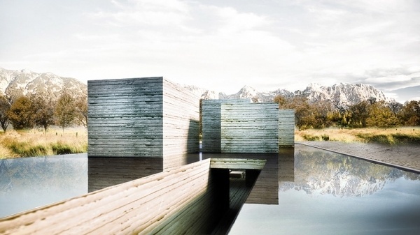 HOUS.E+ sustainable house by Polifactory #architecture
