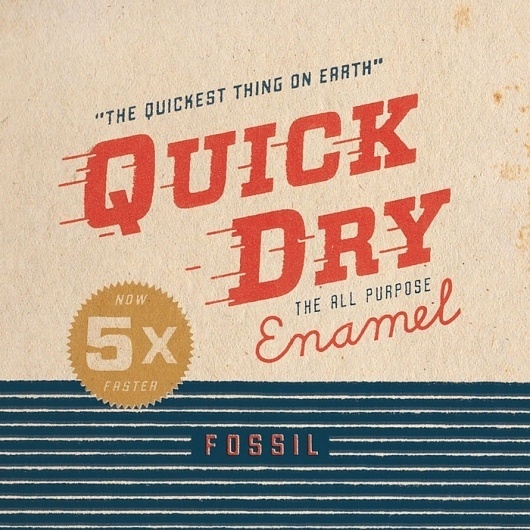 Lost Type Co-op | Blog #label #fossil #dustin #wallace #typography