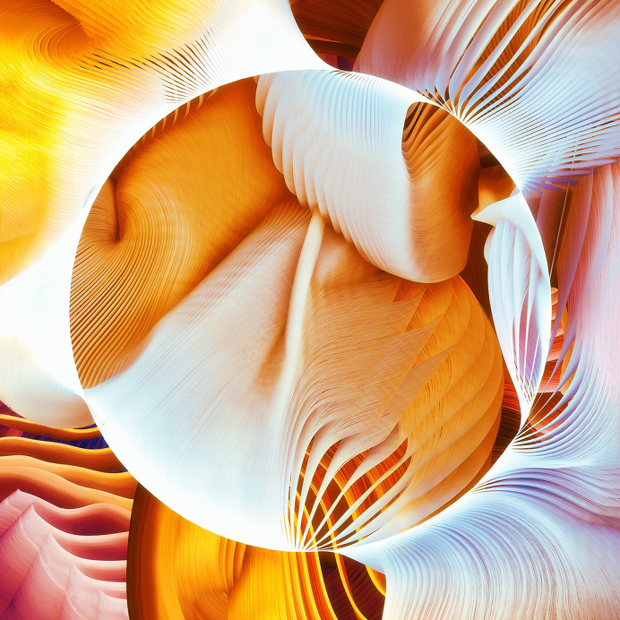 Plumes 3d digital generative artworks by Ari Weinkle design inspiration designblog www.mindsparklemag.com mindsparkle mag arty art digital g