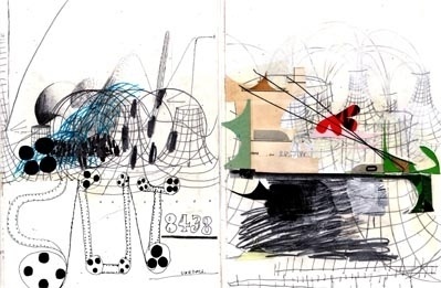 Neasden Control Centre #illustration #design #graphic #collage