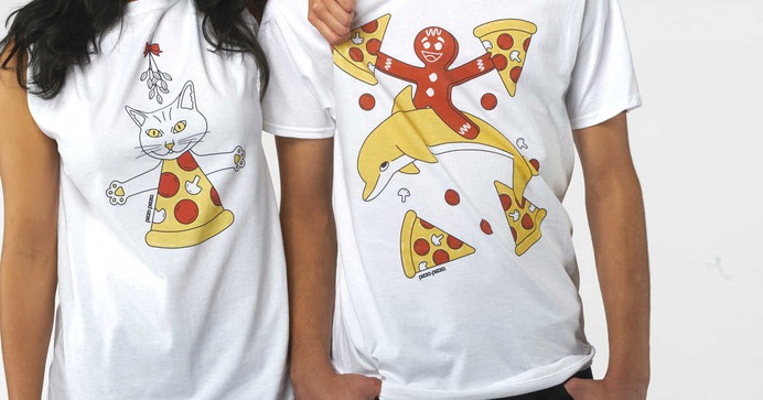 Pizza T-shirts #pizza #holiday #pizzaart #tshirt #magical #weird