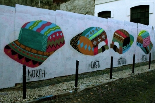 It's Nice That : Elusive street artist Faif makes clever digs at the art scene in his sarcastic works #graffiti