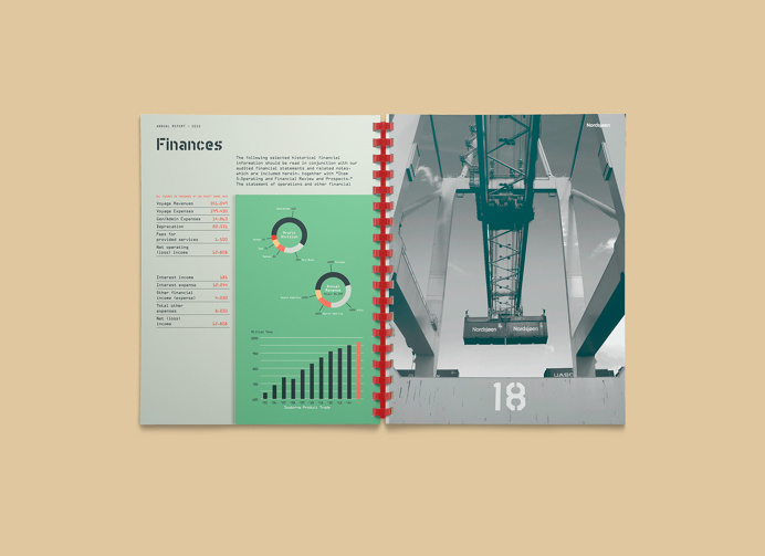 Nordsjøen Annual Report on Behance #layout #graphicdesign #editorial #print #annualreport #typography #book #layout #graphicdesign #layout