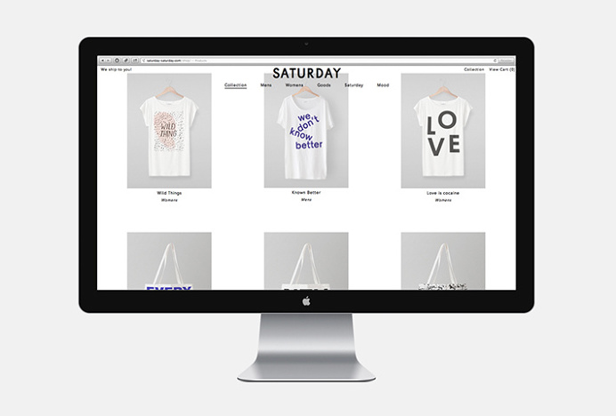 Saturday Saturday by Bureau Burger #web design #website