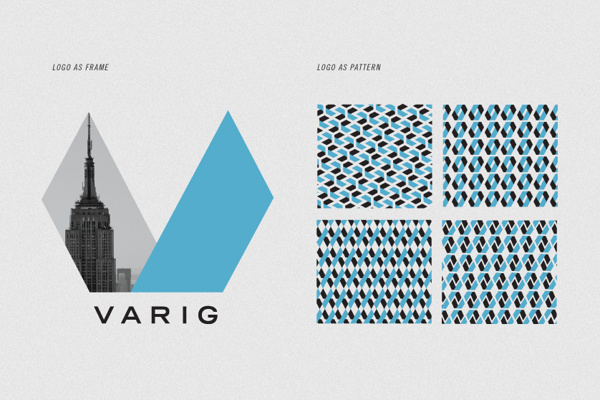 VARIG Logo Redesign | Abduzeedo Design Inspiration #flight #redesign #airline #brand #identity #logo