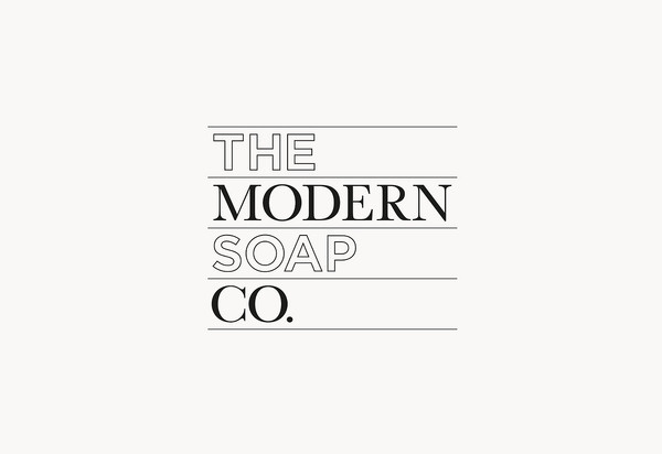 The Modern Soap Co. #logo #soap #branding #typography