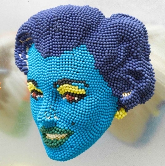 WANKEN - The Art & Design blog of Shelby White #match #sticks #matchsticks #monroe