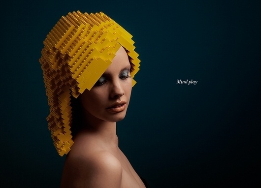 mindplay: bricks on me by elroy klee #woman #lego