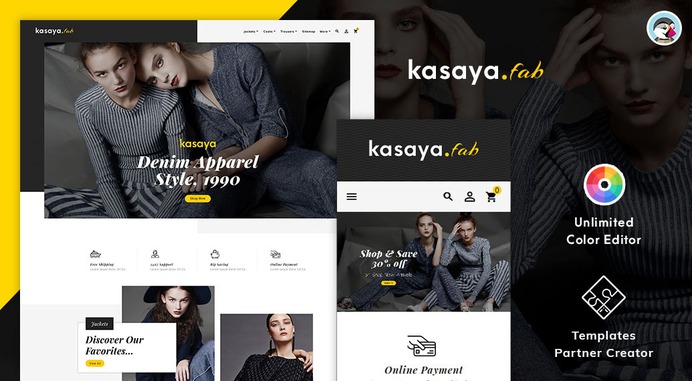 #Kayasa #Fab - #Fashion #Apparels – #Prestashop #Responsive #Theme | #TemplateTrip #eCommerce #Website #Design #Template