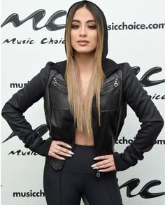 FilmStarLook Providing You Amazing Ally Brooke Leather Jacket For Women In Affordable Price At Our Online Store FilmStarLook.com. So Visit Our Store Today And Get Your Favorite Product Now. #LeatherJacket #AllyBrooke #FilmStarLook http://bit.ly/2kkSxQe