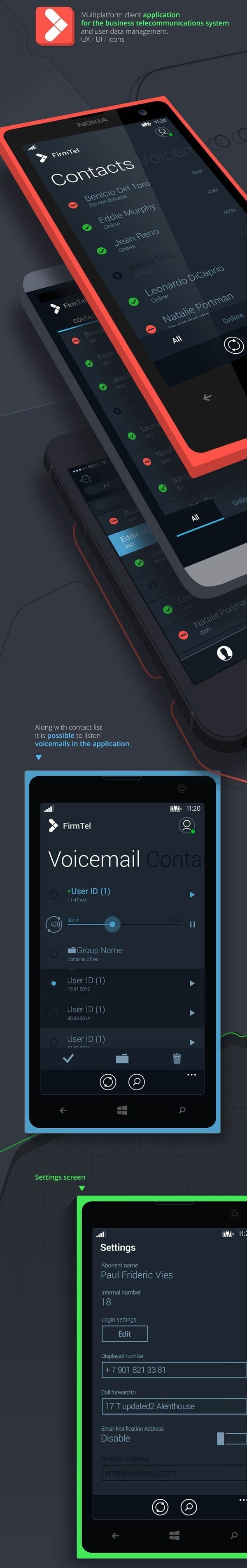 BTS mobile apps by Dimka Black