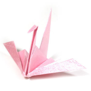 How to make a traditional origami crane II (http://www.origami-make.org/howto-origami-crane.php)