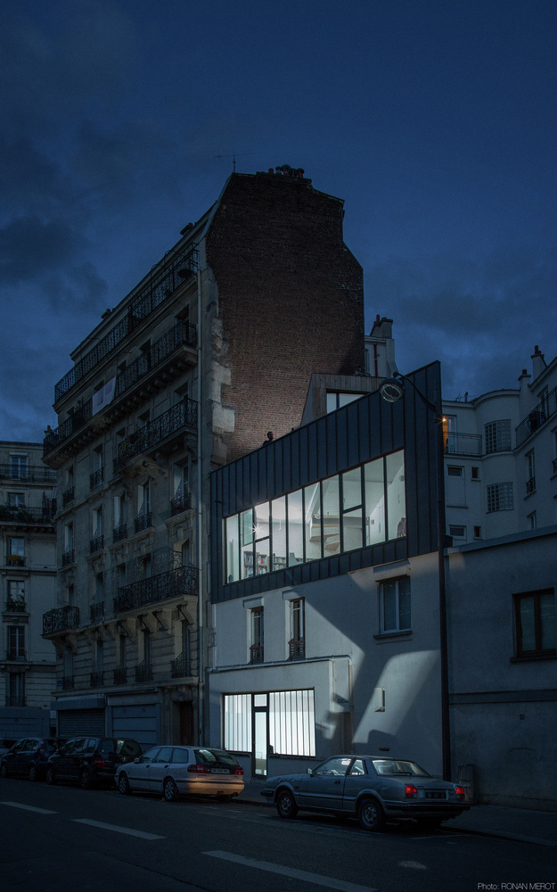 Small Parisian house