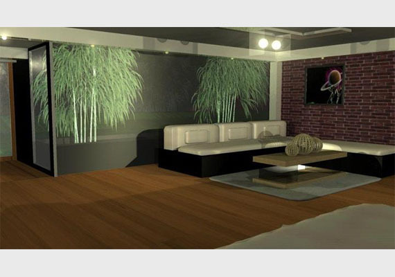 Interior 3D | Francis Maracha #zen #house #3d