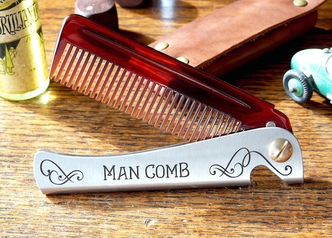 The Man Comb #tech #flow #gadget #gift #ideas #cool