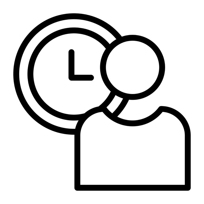 See more icon inspiration related to plan, clock, time and date, files and folders, time management, circular clock, planning, wall clock, employee, management, user, clocks, watch and time on Flaticon.