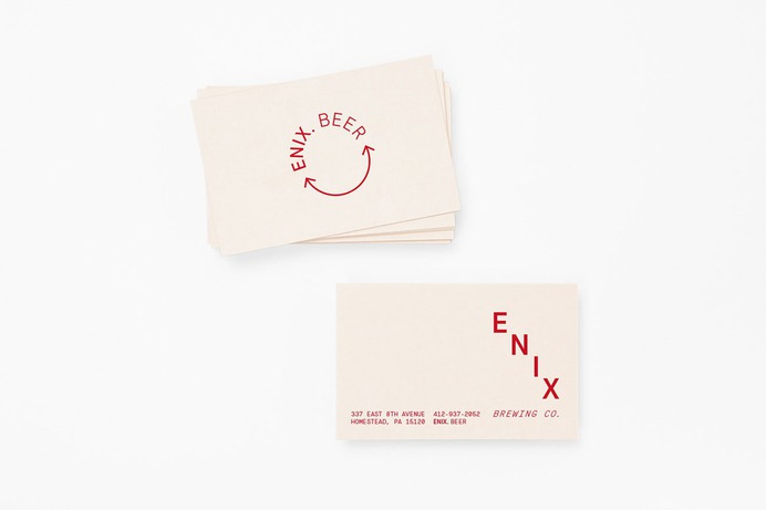 ENIX Brewing CO. branding - Mindsparkle Mag The ENIX Brewing CO. branding project designed by Jose Maraver is a Pittsburg craft beer made in Homestead. #logo #packaging #identity #branding #design #color #photography #graphic #design #gallery #blog #project #mindsparkle #mag #beautiful #portfolio #designer