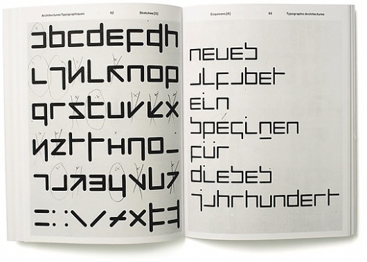 Typographic Architect. 2 - Experimental Jetset #jetset #experimental
