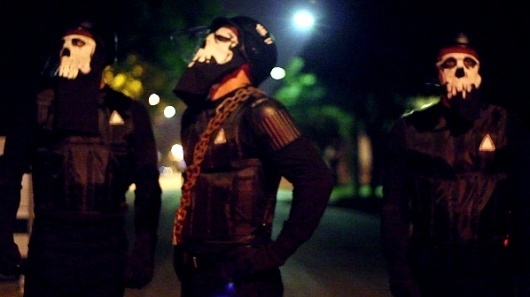 Exodus « David Wilson #photo #police #force #masks #skulls