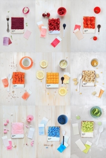 Sara Lindholm - typethatilike: griottes.fr #pantone #color #art