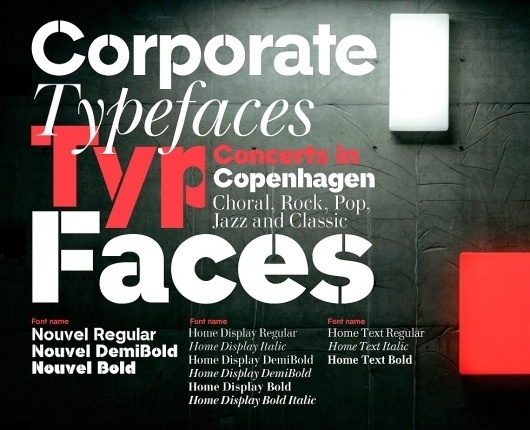 DR Koncerthuset - Name Development, Brand Structure, Visual Identity & Print Campaign #fonts #typeface