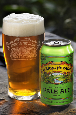 Sierra Nevada Pale Ale ~ Craft Beer Can ~ Auston Design Group