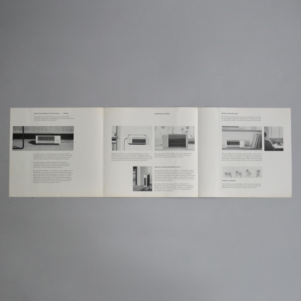 Braun hermolufter H1 brochure Wolfgang Scheitel 1959 via www.dasprogramm.org
