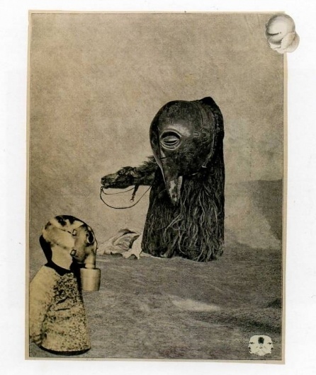 T12446_9.jpg 615 × 730 Pixel #roh #horse #masks #mask #gas #survive #collage #franz