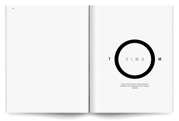 Magazine layout for Tom Sims, R.I.P #rip #sims #tom #transworld #snowboard