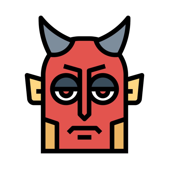 See more icon inspiration related to cultures, spooky, scary, devil, mask, oriental, halloween and avatar on Flaticon.