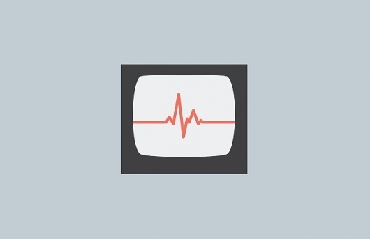 Matthew Hancock | GE Illustrations #heart #design #graphic #illustration #monitor