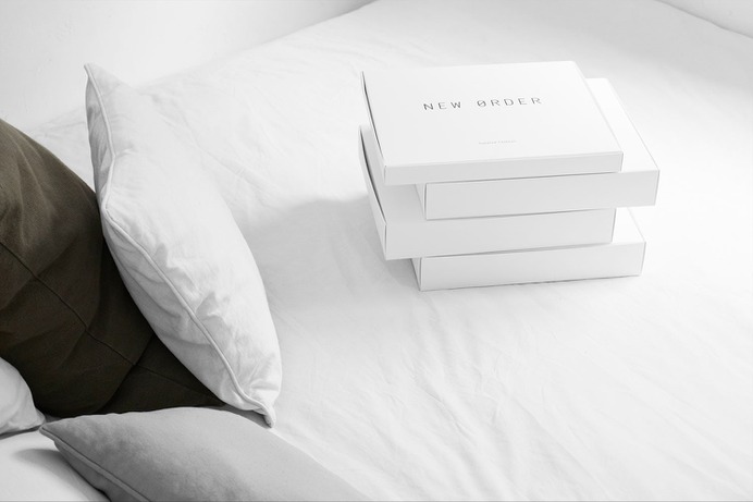 New Order - Mindsparkle Mag Roser Padrés designed the visual identity and packaging for a new fashion brand created by @ninauc, which produces selected pieces of clothes with a simple geometry, exceptional quality and timeless design. #logo #packaging #identity #branding #design #color #photography #graphic #design #gallery #blog #project #mindsparkle #mag #beautiful #portfolio #designer