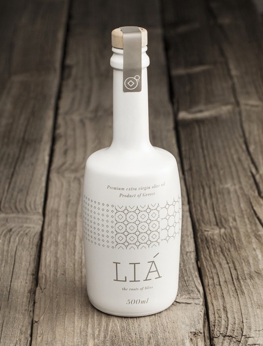 LIA Olive Oil, designed by Bob Studio #white #bob #olive #studio #lia #greece #oil
