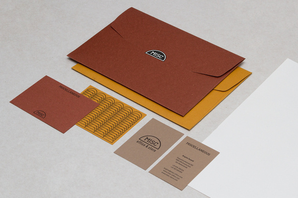 Urform Project: Misc store #envelope #branding