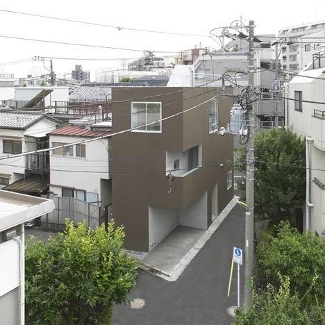 Shimouma House by Kazuya Saito Architects #houses #solid #void #architecture