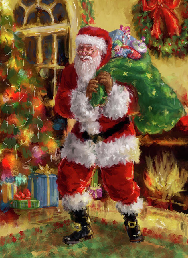 christmas paint by number & step by step easy christmas paintings #painting