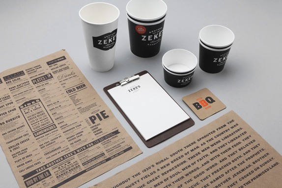 Brother Zeke's Barbecue #packaging