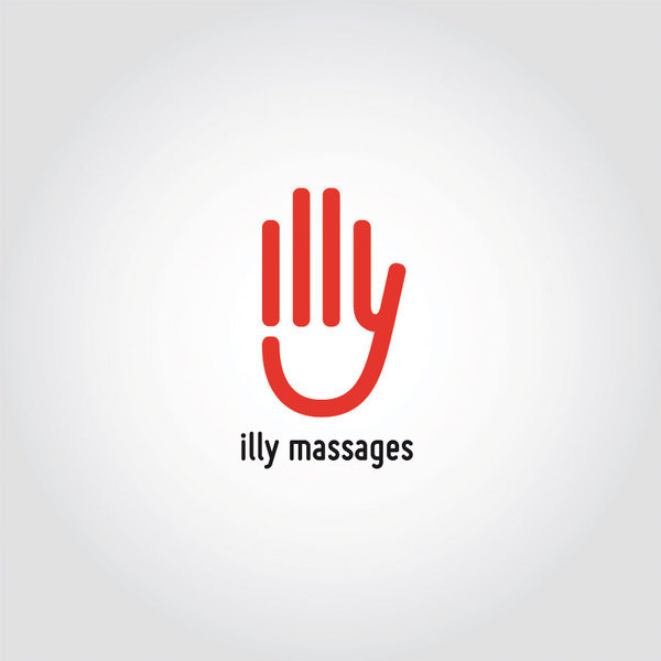 illy massages #logo #minimal #icon