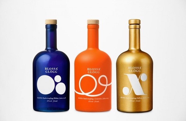Blossa #packaging #bold #colours #blossa