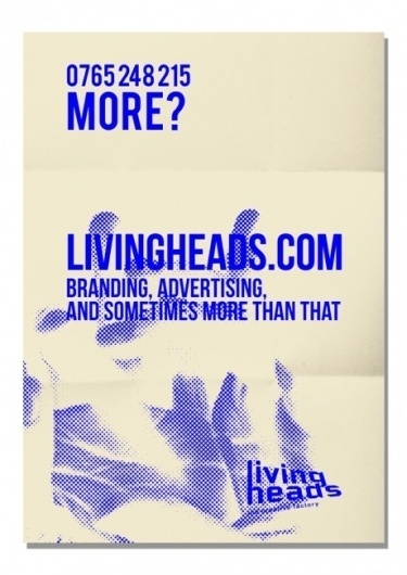» Livingheads /Visual Identity visualinvolved #branding #id #corporate #poster #livingheads