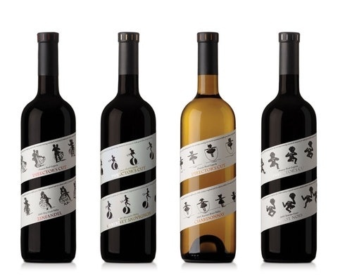 vino1.jpg (500×399) #francis #coppola #bottle #packaging #vino #ford #zoetrope #label #wine