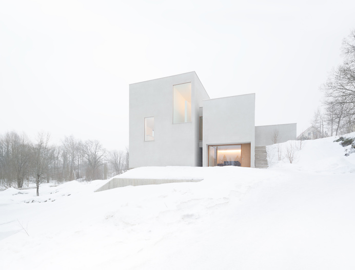 Palmgren House by John Pawson. Photo by Gilbert McCarragher. #johnpawson #architecture #minimalist