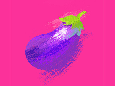 Aubergine dribbble