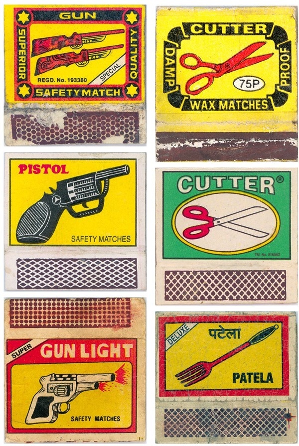 Indian Match boxes