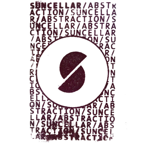 sun cellar #circle #burgundy #red #band #monospace #screen #printing #logo #dark